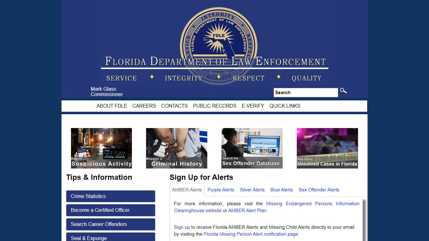 Florida Criminal History Record Check